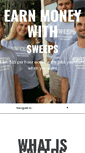 Mobile Screenshot of joinsweeps.com